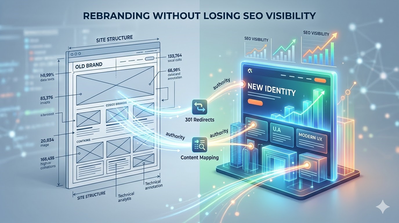 Rebranding Without Losing SEO Visibility: A Step-by-Step Plan