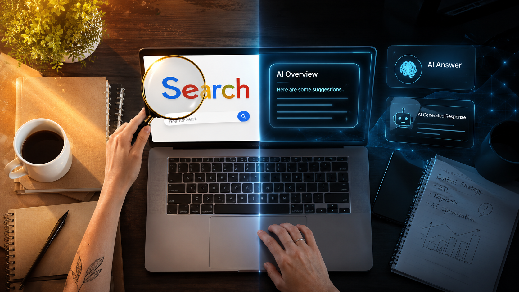 Why Does Your Business Show Up on Google but Not in AI Answers?